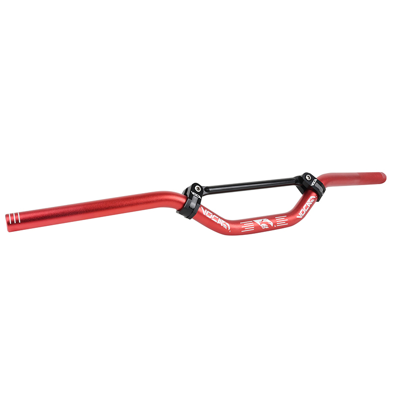 Guidon Voca Racing SCOOT ALU T6 DIAM 22,2mm L640mm H48,5mm ROUGE